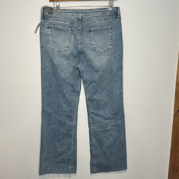 Kut from the Kloth Kelsey High Rise Ankle Flare Size 16 NWT - Picture 4 of 12